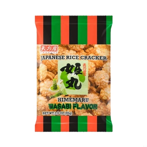 Himemaru Rice Cracker Wasabi Flavor