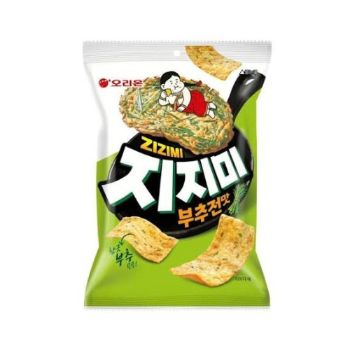 Zizimi Cracker Chive Pancake Flavor